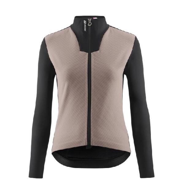 Foto van Assos Uma GT Hashoogl S11 winter fietsjack dune sand dames L