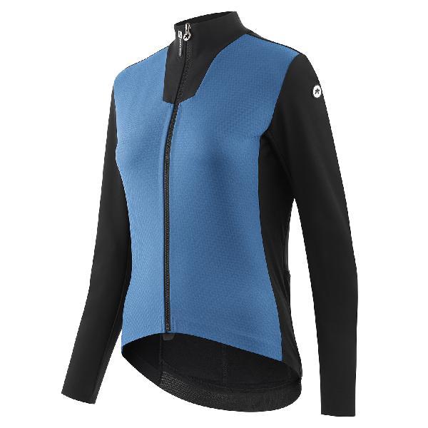 Foto van Assos Uma GT Hashoogl S11 winter fietsjack storm blue dames L