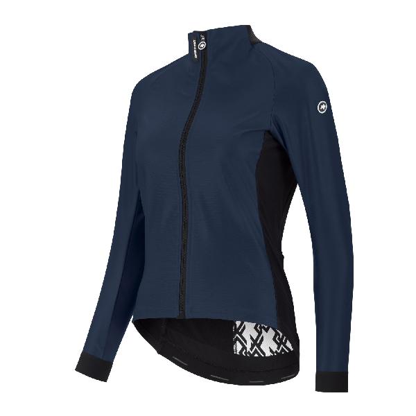 Foto van Assos Uma GT winter EVO fietsjack stone blue dames M