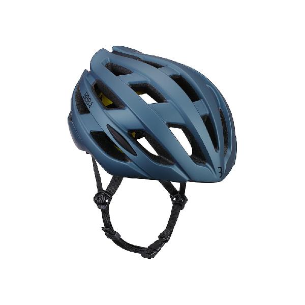 Foto van BBB helm Hawk MIPS mat blauw