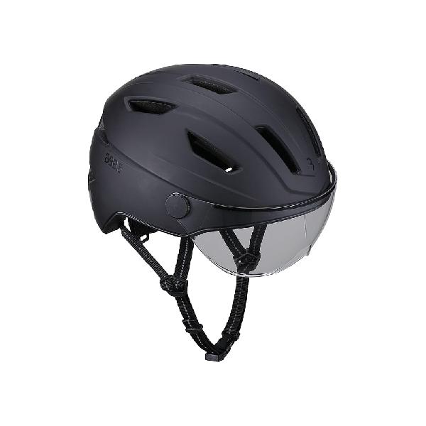 Foto van BBB helm Move faceshield transparant mat zwart