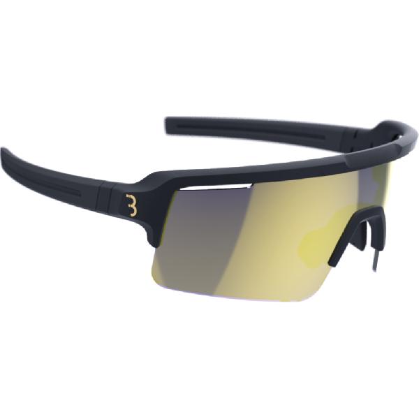 Foto van BBB sportbril Fuse PC MLC goud mat zwart