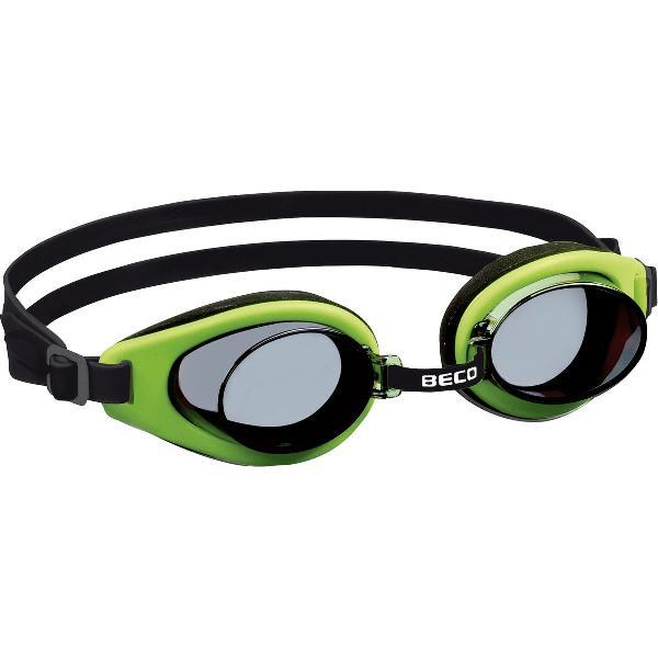Foto van BECO kinder zwembril Malibu, groen/zwart, 12+