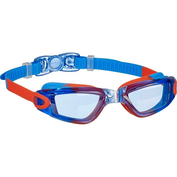 Foto van BECO zwembril Valencia - voor kinderen 12+ - blauw/rood