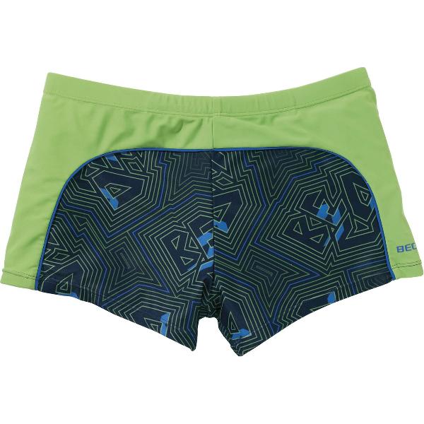 Foto van BECO zwembroek, boxer, donker groen/zwart, maat 5
