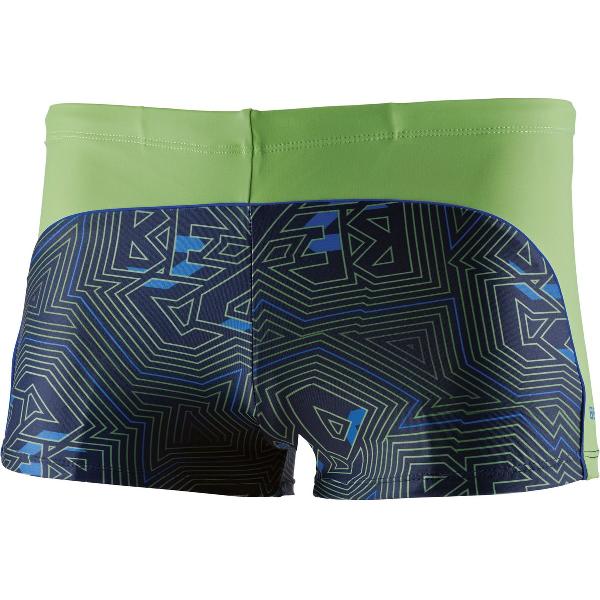 Foto van BECO zwembroek, boxer, donker groen/zwart, maat 7