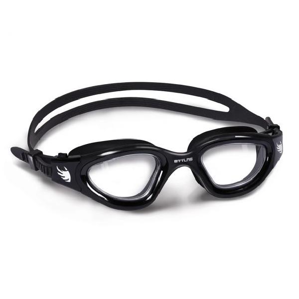 Foto van BTTLNS Ghiskar 1.0 transparante lenzen zwembril zwart