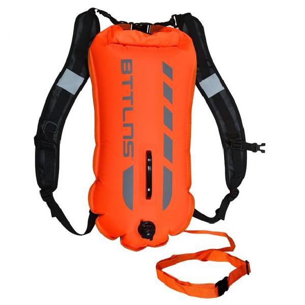 Foto van BTTLNS Kronos 1.0 safeswimmer backpack zwemboei 28 liter oranje