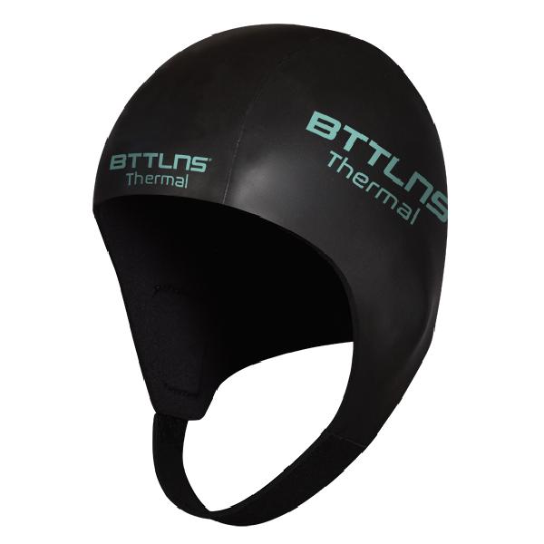 Foto van BTTLNS Neopreen thermal swim cap Zethes 1.0 mint L
