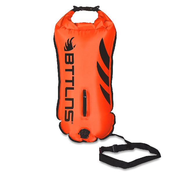 Foto van BTTLNS Poseidon 2.0 zwemboei 28 liter oranje