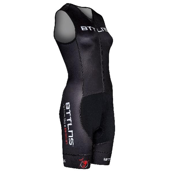 Foto van BTTLNS Rapine 2.0 trisuit mouwloos zwart dames