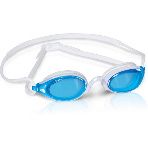 Foto van BTTLNS Tyraxes 1.0 getinte blauwe lenzen zwembril wit