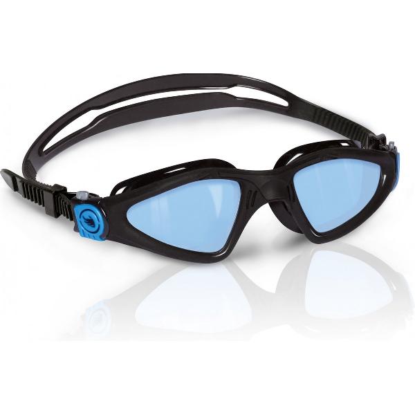 Foto van BTTLNS Zwembril - Blauw getinte lenzen - High-tech hydrodynamisch ontwerp - UV-filter - Quick release systeem - Perfect voor triathlon en open water zwemmen - Archonei 1.0 - Blauw