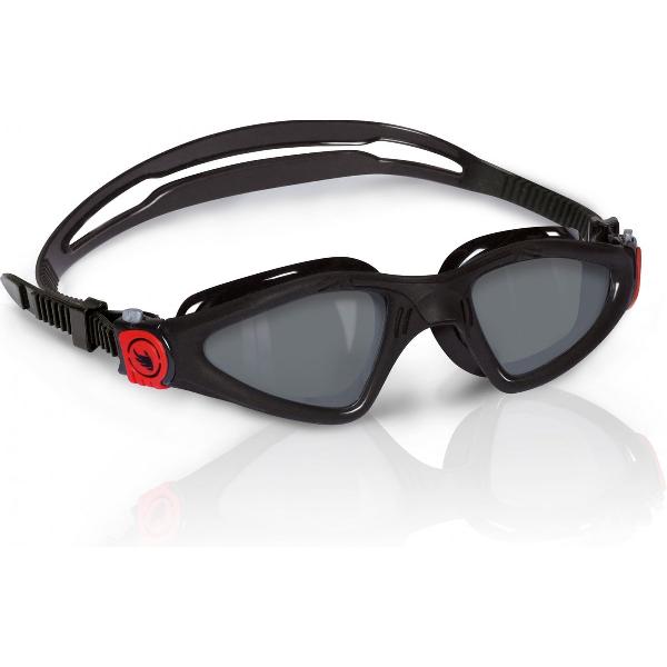 Foto van BTTLNS Zwembril - Getinte lenzen - High-tech hydrodynamisch ontwerp - UV-filter - Quick release systeem - Perfect voor triathlon en open water zwemmen - Archonei 1.0 - Rood