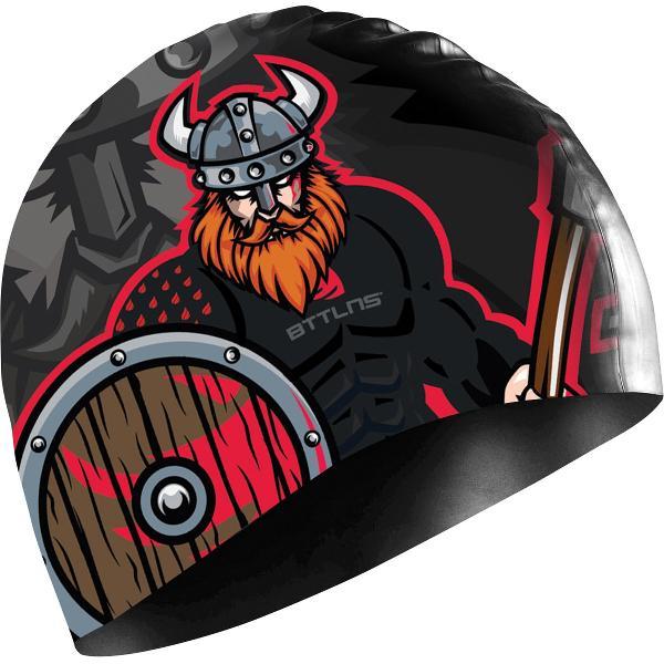 Foto van BTTLNS badmuts - swim cap - siliconen badmuts unisex - Absorber 2.0 SE - bloodyredbeard - one size