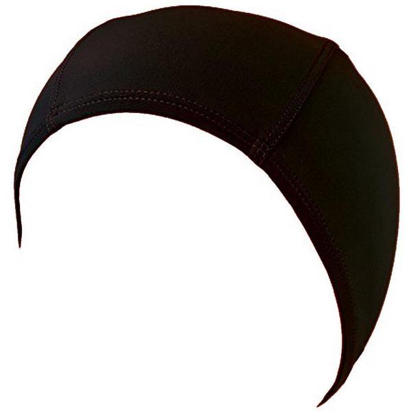 Foto van Badmuts Zwart • One Size • Zwart • Blauw • Donkerblauw • Lichtblauw • Roze • Rood • Lichtroze • Geel • Oranjebruin • Stretch • Unisex