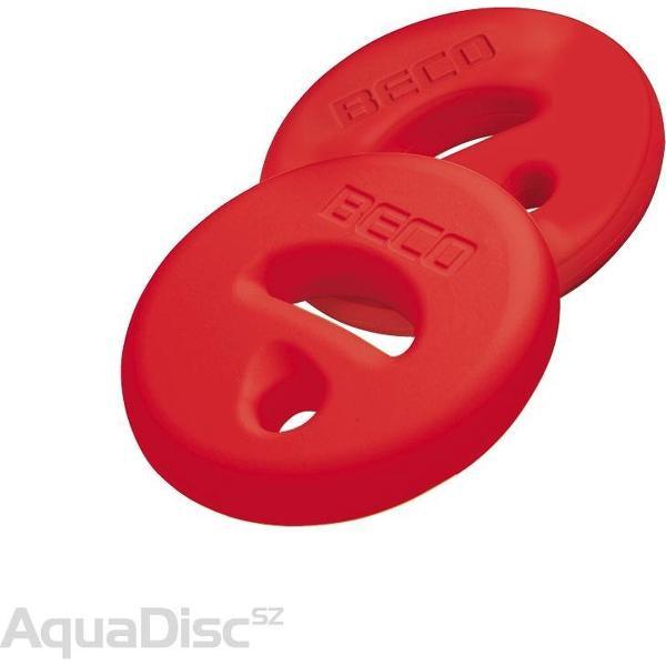 Foto van Beco Aquafitness accessoire Aquadisc Rood - 2 stuks