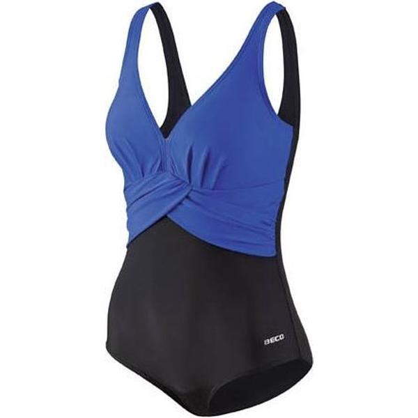 Foto van Beco Badpak D-cup Dames Polyamide Blauw/zwart Maat 48