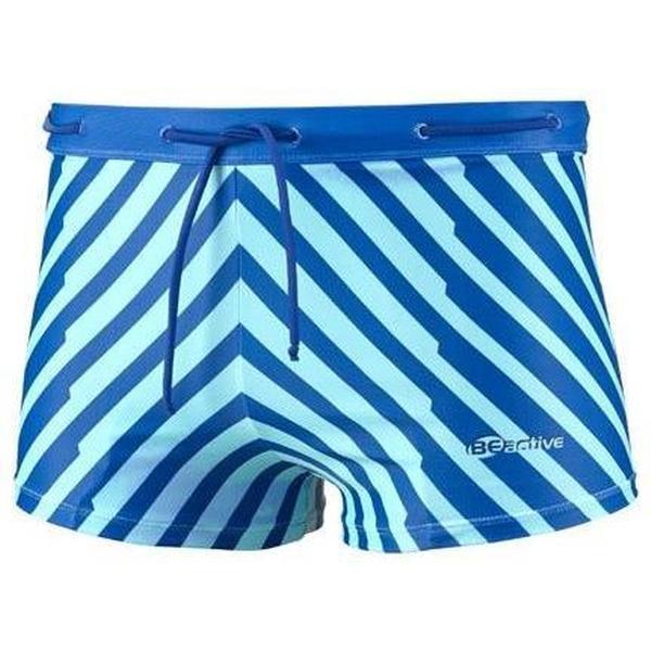 Foto van Beco Zwemboxer Beactive Heren Polyamide/elastaan Blauw Maat M