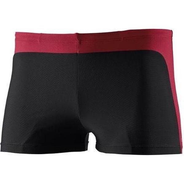 Foto van Beco Zwemboxer Heren Polyamide Zwart/rood Maat L