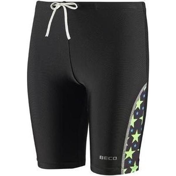 Foto van Beco Zwemboxer Jammer Jongens Polyamide Zwart/groen Mt 104
