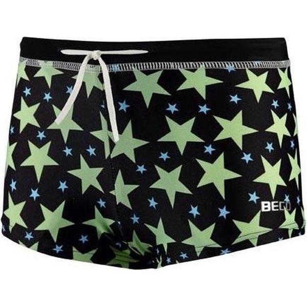 Foto van Beco Zwemboxer Jongens Polyamide Zwart/groen Mt 176