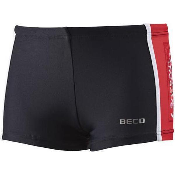 Foto van Beco Zwemboxer Jongens Polyamide/elastaan Zwart/rood Maat 110