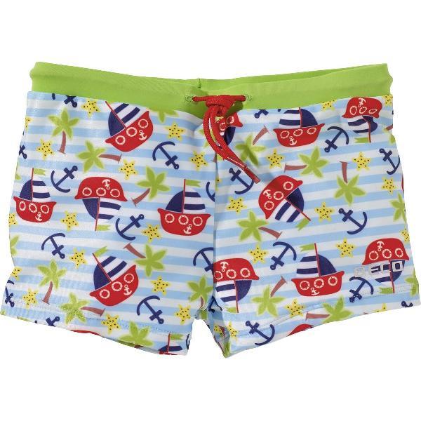 Foto van Beco Zwemboxer Piraten Jongens Polyester Groen Mt 80