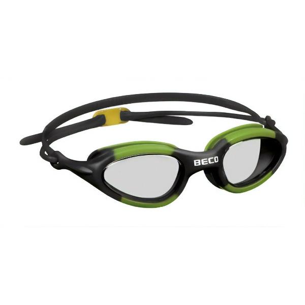 Foto van Beco Zwembril Atlanta Polycarbonaat Unisex Zwart/groen