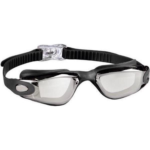 Foto van Beco Zwembril Santos Mirror - Unisex - Zwart/Zilver