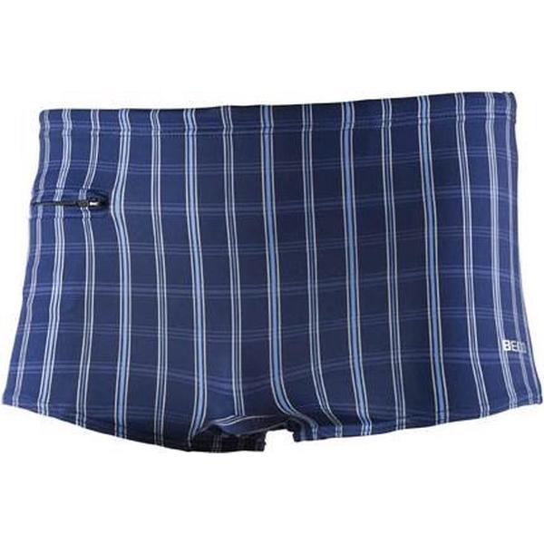 Foto van Beco Zwembroek Heren Polyamide/elastaan Blauw/wit Maat 3xl