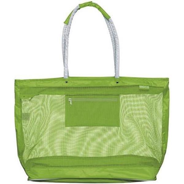 Foto van Beco mesh zwemtas/strandtas groen