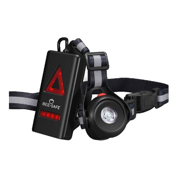 Foto van Bee Safe Body Light USB Run hardloopverlichting zwart