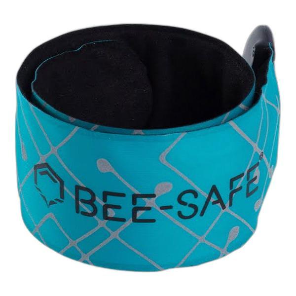 Foto van Bee Safe Led Click Band USB led armband blauw