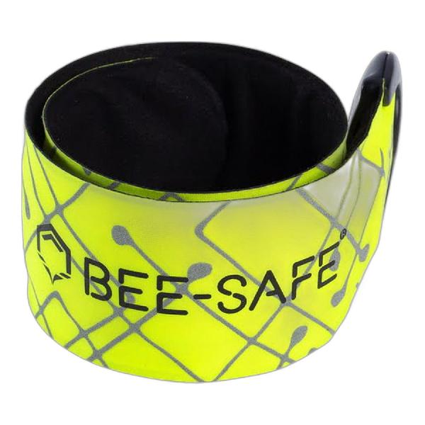 Foto van Bee Safe Led Click Band USB led armband lime