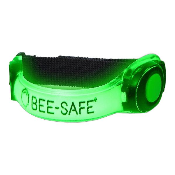 Foto van Bee Safe Led Safety Band led armband groen