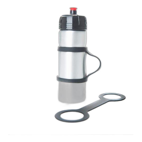 Foto van Bee Safe Silicone Bottle Band flessenhouder antraciet