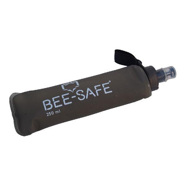 Foto van Bee Safe Soft Drinkbottle 250 ml soft flask antraciet