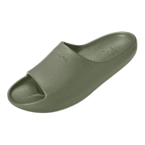 Foto van Blackroll Recovery Slopes Core recovery slippers earth green