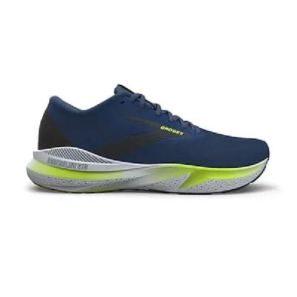 Foto van Brooks Adrenaline GTS 24 hardloopschoenen donkerblauw heren
