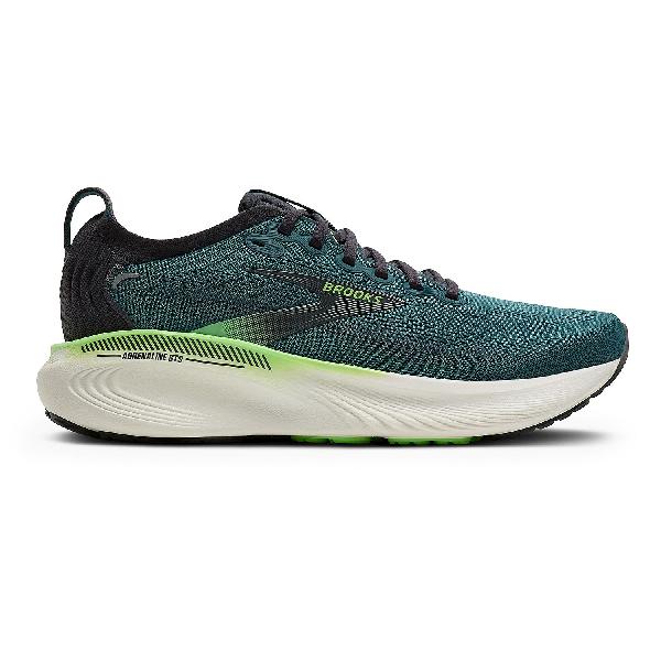 Foto van Brooks Adrenaline GTS 25 hardloopschoenen Atlantic Deep/Coconut/Green heren