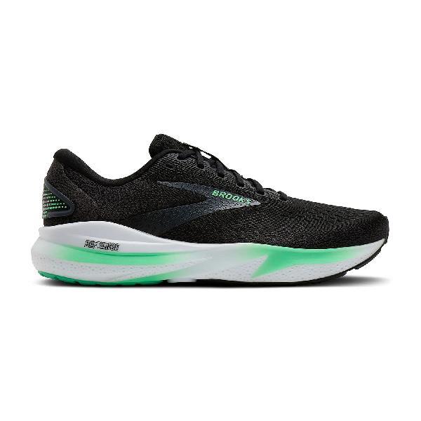 Foto van Brooks Defyance 14 hardloopschoenen NARROW Black/Grey/Green heren