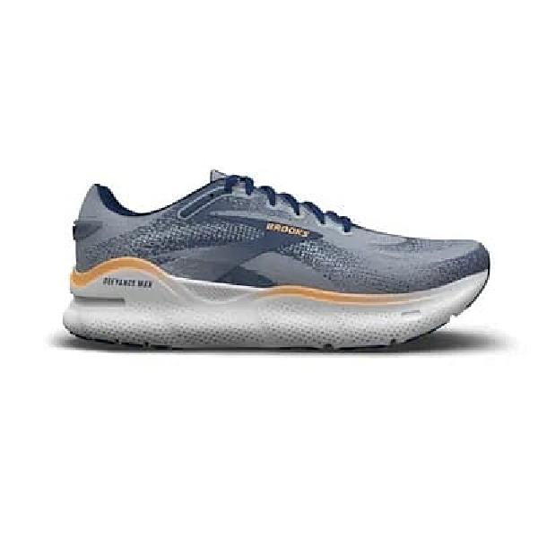 Foto van Brooks Defyance Max hardloopschoenen wit/navy/apricot heren