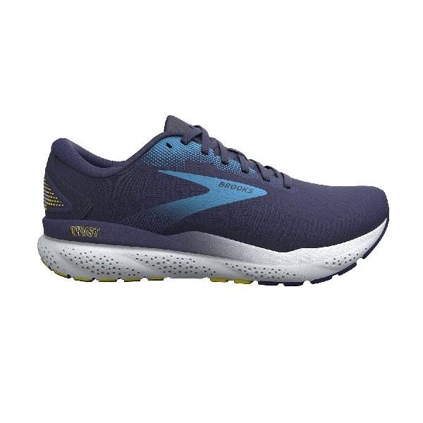 Foto van Brooks Ghost 16 hardloopschoenen blauw/wit heren
