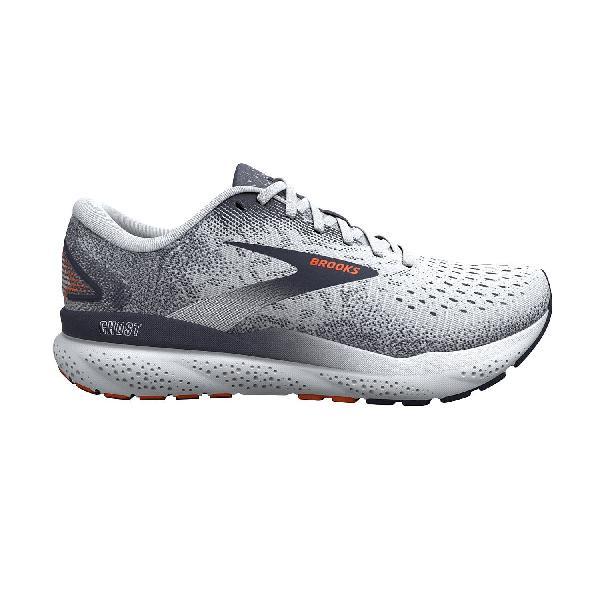 Foto van Brooks Ghost 16 hardloopschoenen grijs/wit heren