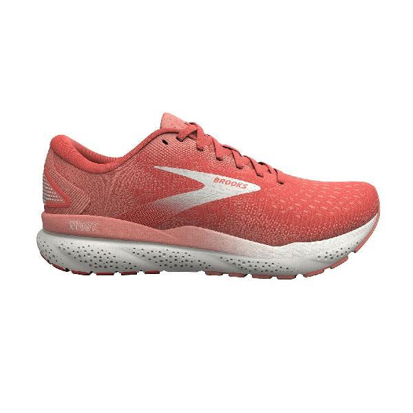 Foto van Brooks Ghost 16 hardloopschoenen oranje/wit dames