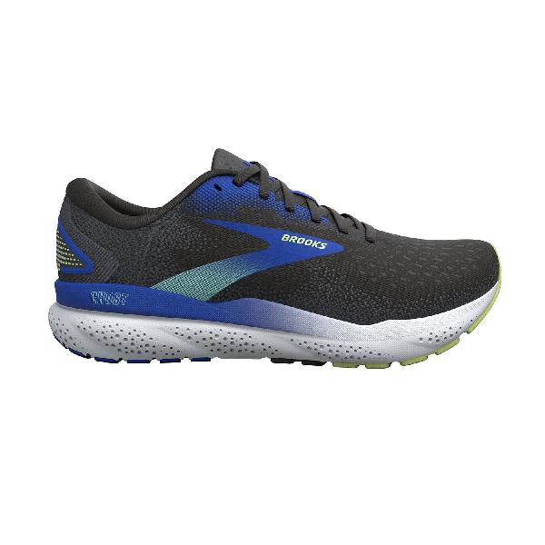 Foto van Brooks Ghost 16 hardloopschoenen zwart/blauw heren