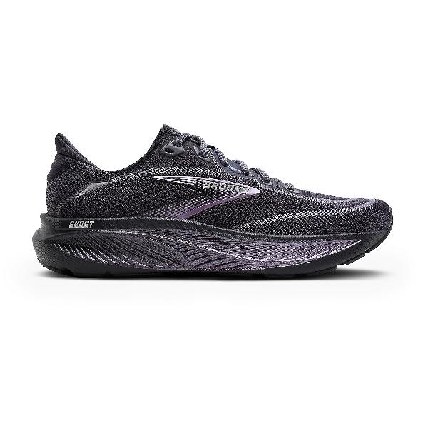 Foto van Brooks Ghost 18 hardloopschoenen Elderberry/Black dames