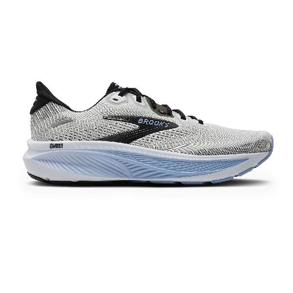 Foto van Brooks Ghost 18 hardloopschoenen White/Black/Open Air heren