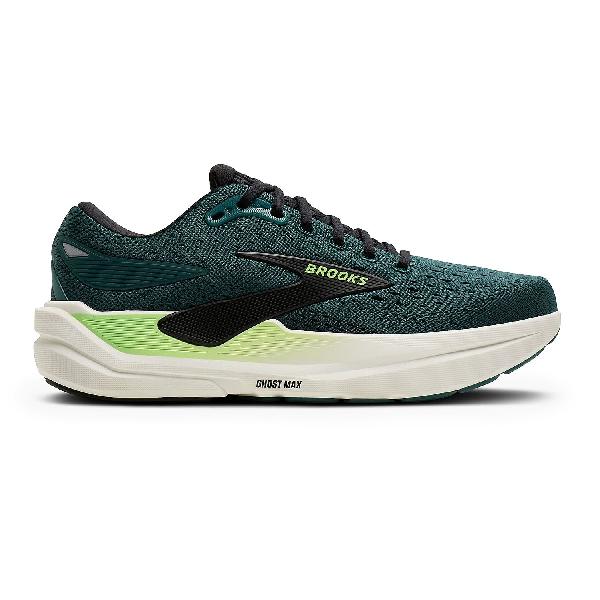 Foto van Brooks Ghost Max 3 hardloopschoenen Atlantic Deep/Black/Green heren